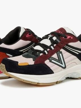 Vionic 23Walk 2.0 Multicolor Suede & Mesh Retro Runner Sneakers